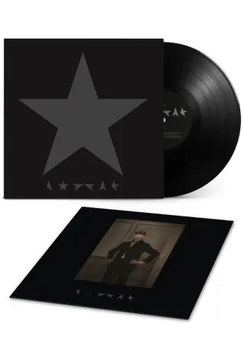 David Bowie デヴィッドボウイ Blackstar レコード　LP デヴィッド・ボウイ『☆（ブラックスター）』、12インチ・カラー