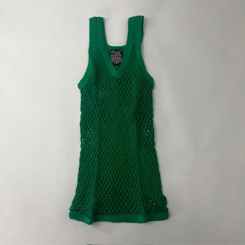 CRYSTAL(網シャツ) / アミシャツ KIDS GREEN SIZE  AGE 8-9