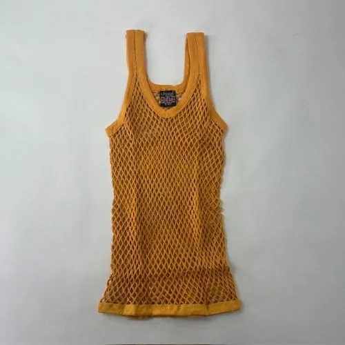 CRYSTAL(網シャツ) / アミシャツ KIDS GOLD SIZE  AGE 8-9