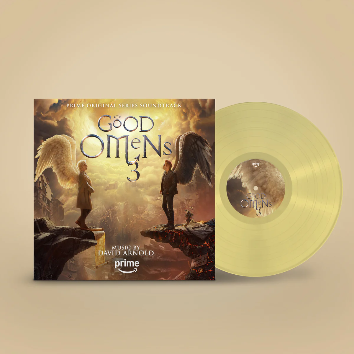 DAVID ARNOLD / デヴィッド・アーノルド / GOOD OMENS 3 - PRIME ORIGINAL SERIES SOUNDTRACK (HONEY BEIGE COLOURED VINYL)