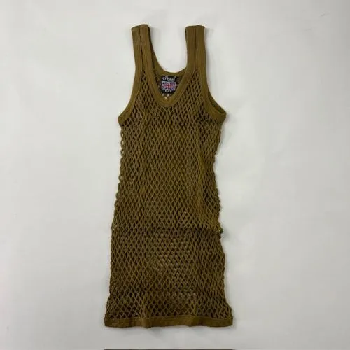 CRYSTAL(網シャツ) / アミシャツ KIDS ARMY OLIVE SIZE  AGE 11-12