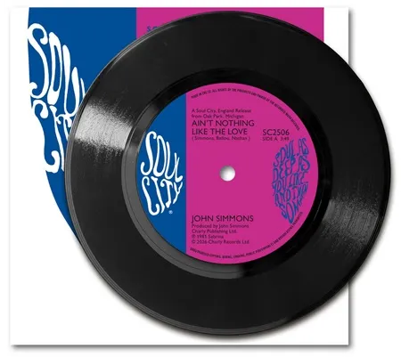 JOHN SIMMONS / PHILLIP BALLOU / AIN'T NOTHING LIKE THE LOVE / WE'LL BE TOGETHER (7")