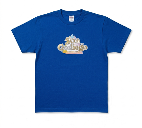 GODIEGO / ゴダイゴ / 50周年記念 公式Tシャツ(L) 