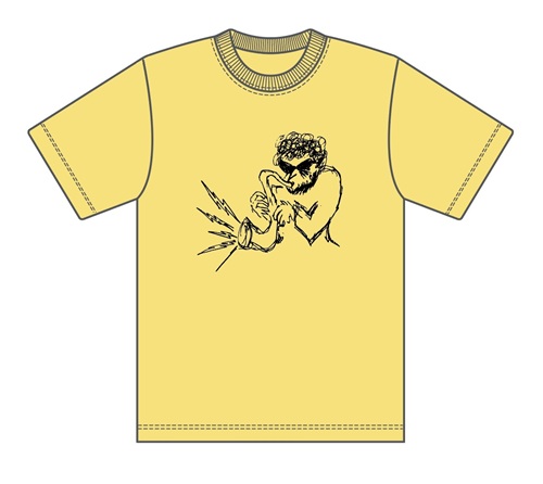 イエローXL / レコード買うならdiskunion Tシャツ/ZAZEN BOYS/ザゼン