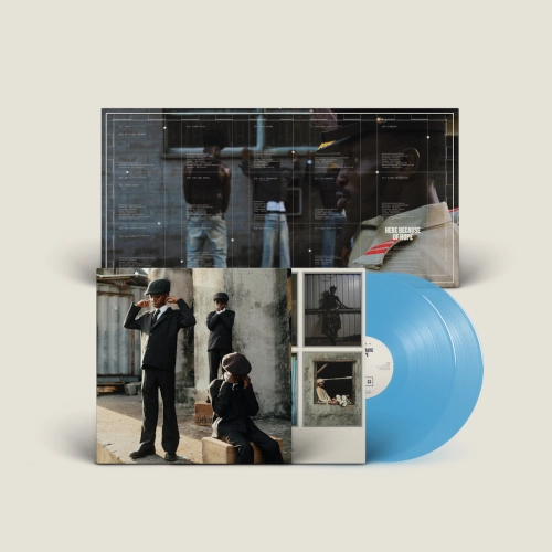 Here Because of Hope(2LP/TRANSPARENT OCEAN BLUE VINYL)/EZRA