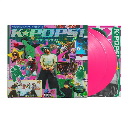 アンダーソン・パークの監督映画『K-POPS!』のサントラが2LPレコードと