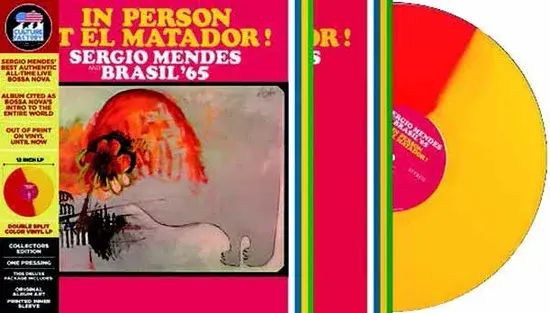 SERGIO MENDES / セルジオ・メンデス / IN PERSON AT EL MATADOR (RED/YELLOW BI COLOR EFFECT VINYL)