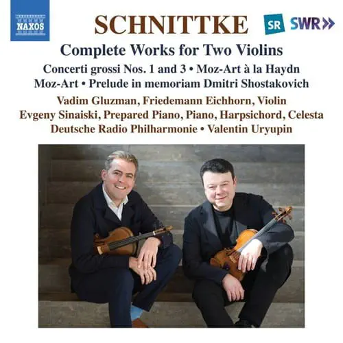 VADIM GLUZMAN / ヴァディム・グルーズマン / SCHNITTKE:COMPLETE WORKS FOR 2 VIOLINS