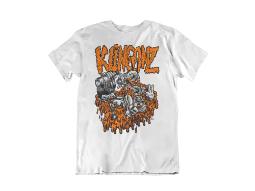 KLINGONZ / M/KLINGONZ WHITE T-SHIRT-MEN
