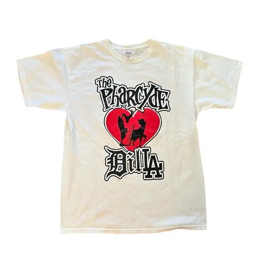 Pharcyde ツアーTシャツXL サイン入り PHARCYDE & DILLA T-SHIRT (WHITE) (M)/J DILLA & PHARCYDE /Pharcyde