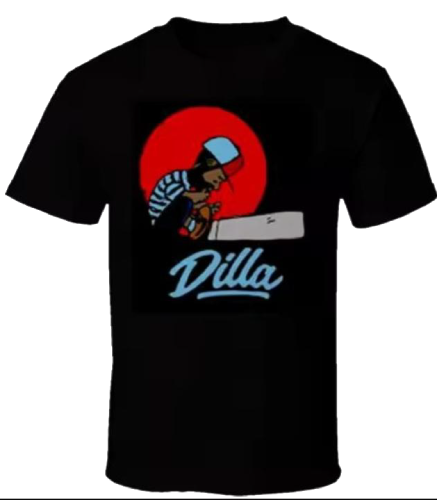DILLA T-SHIRT (BLACK) (M)/J DILLA aka JAY DEE/J Dillaの限定Tシャツ
