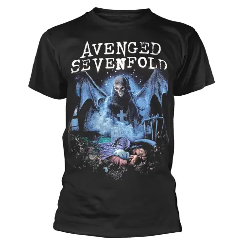 AVENGED SEVENFOLD / アヴェンジド・セヴンフォールド / RECURRING NIGHTMARE BLACK T-SHIRT<SIZE:XL>