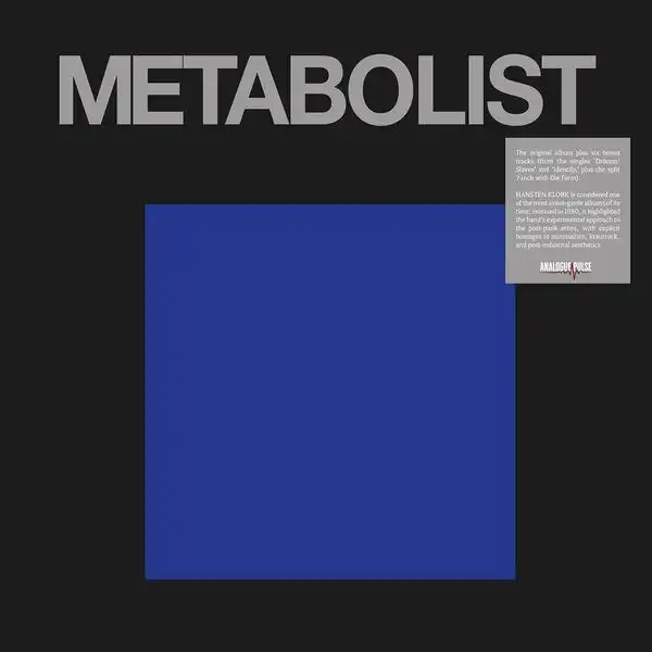 予約♪ METABOLIST / HANSTEN KLORK ボーナストラック6曲追加収録 / 1980年作が2LPリリース!!