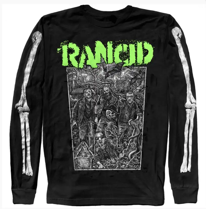 XL/RANCID LONG SLEEVE SHIRT/RANCID/ランシド｜PUNK｜ディスク
