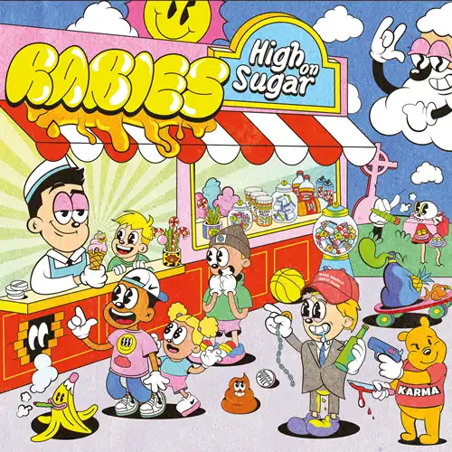 Rabies (CZE/MELODIC PUNK) / High on Sugar