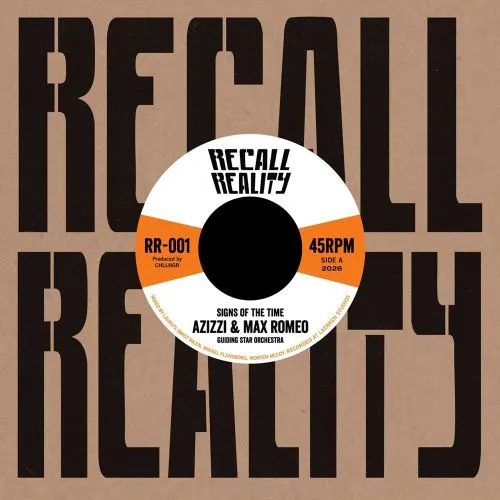 【未使用】 ROMEOS ロメオズ レコード SIGNS OF THE TIME/AZIZZI & MAX ROMEO/MAX ROMEOの遺作となった、息子