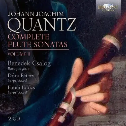 BENEDEK CSALOG / ベネデーク・チャローグ / QUANTZ:COMPLETE FLUTE SONATAS VOL.2