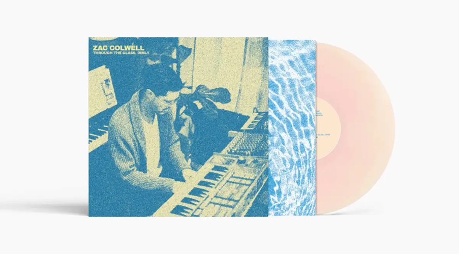 THROUGH THE GLASS, DIMLY (LP) (PEACH GLASS VINYL)/ZAC COLWELL