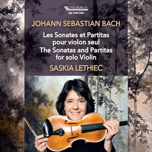 SASKIA LETHIEC / サスキア・ルティエク / BACH:SONATAS&PARTITAS FOR SOLO VIOLIN