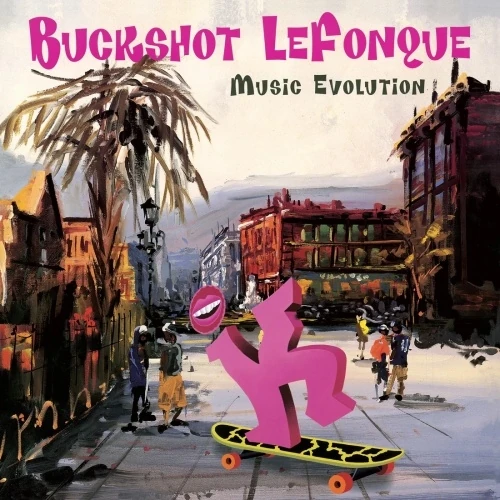 【希少2LP】Buckshot LeFonque 1stアルバム DJプレミア Music Evolution(LP/180G/PINK COLOURED VINYL)/BUCKSHOT LEFONQUE