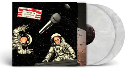 SPARKS LIVE ON THE MOON (2LP)/SPARKS/スパークス/輸入2LP 2025年に