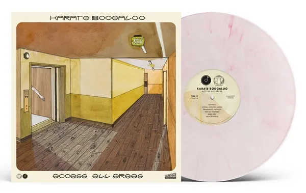 KARATE BOOGALOO / ACCESS ALL AREAS (PINK VINYL)