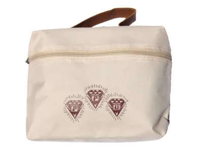 PPU (GOODS) / PPU 7" RECORD BAG (BEIGE & WINE)