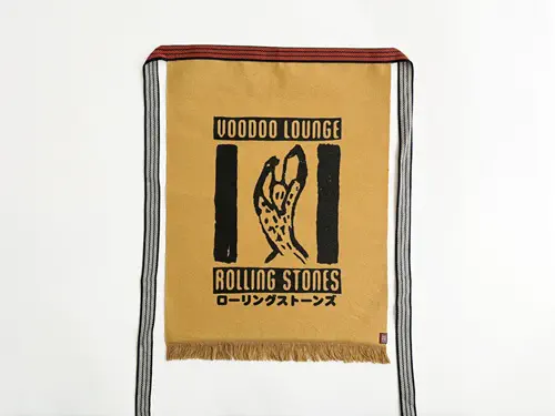 THE ROLLING STONES 前掛け VOODOO LOUNGE(からし色)/ROLLING STONES