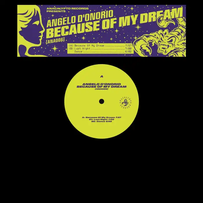 ANGELO D'ONORIO / BECAUSE OF MY DREAM