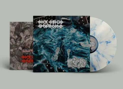 SPLIT LP (DIE HARD AUTOPTIC BLUE ON WHITE MARBLED VINYL)/SICK