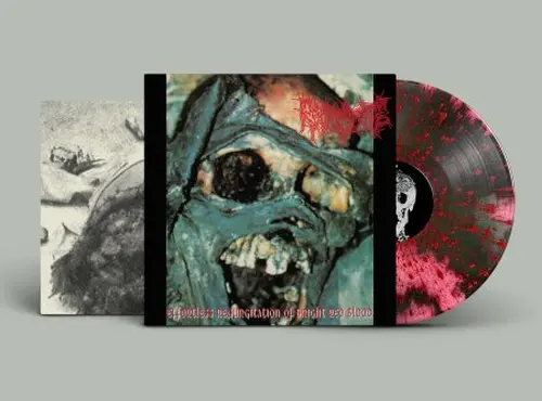 REGURGITATE / リガージテイト / EFFORTLESS REGURGITATION OF BRIGHT RED BLOOD (2ND PRESS)(DIEHARD MULTICYSTIC GREEN-PINK SPLATTER VINYL)