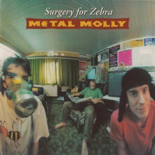 METAL MOLLY / SURGERY FOR ZEBRA (TRANSLUCENT RED COLOURED VINYL)
