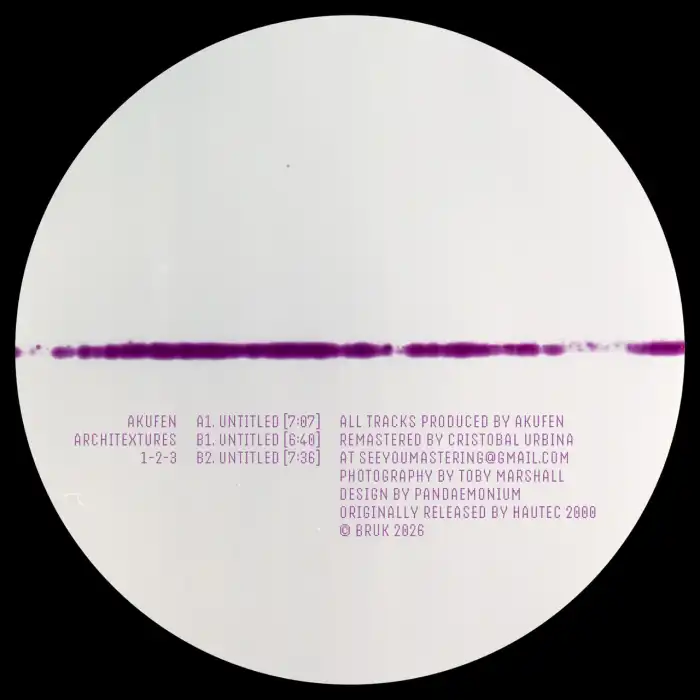 AKUFEN / アクフェン / ARCHITEXTURES 1 -2 -3