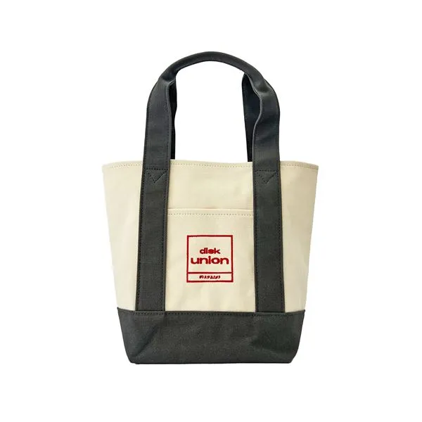 diskunion ランチトートバッグ (ブラック)/DISKUNION/ディスクユニオン