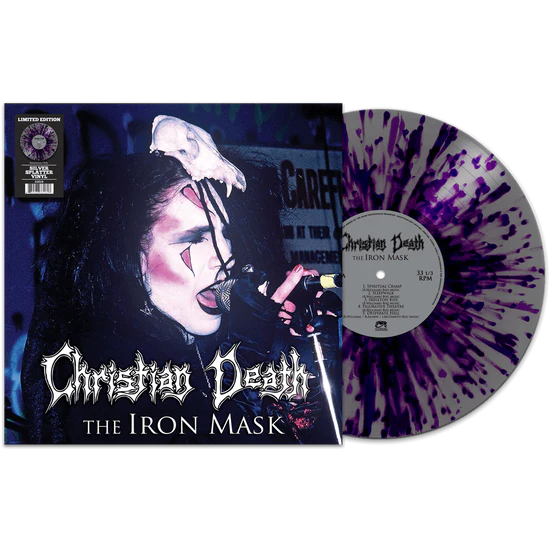 CHRISTIAN DEATH / クリスチャン・デス / IRON MASK (PURPLE / SILVER SPLATTER VINYL)