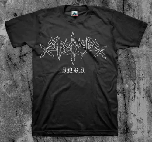 INRI LOGO<SIZE:L>/SARCOFAGO/サルコファーゴ｜HARDROCK & HEAVYMETAL