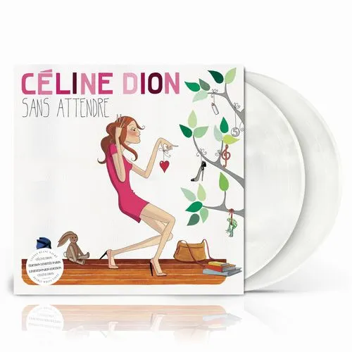 CELINE DION / セリーヌ・ディオン / SANS ATTENDRE (PEARLY WHITE VINYL)