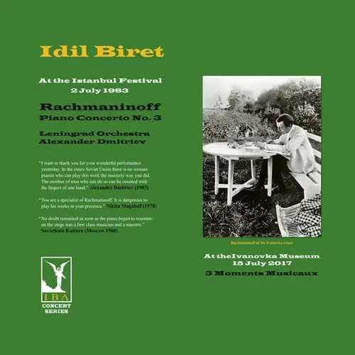 IDIL BIRET / イディル・ビレット / RACHMANINOV:PIANO CONCERTO NO.3(LPレコード)