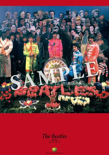 ビートルズ BEATLES 毎年恒例となった公式カレンダーの2027年版が予約開始!