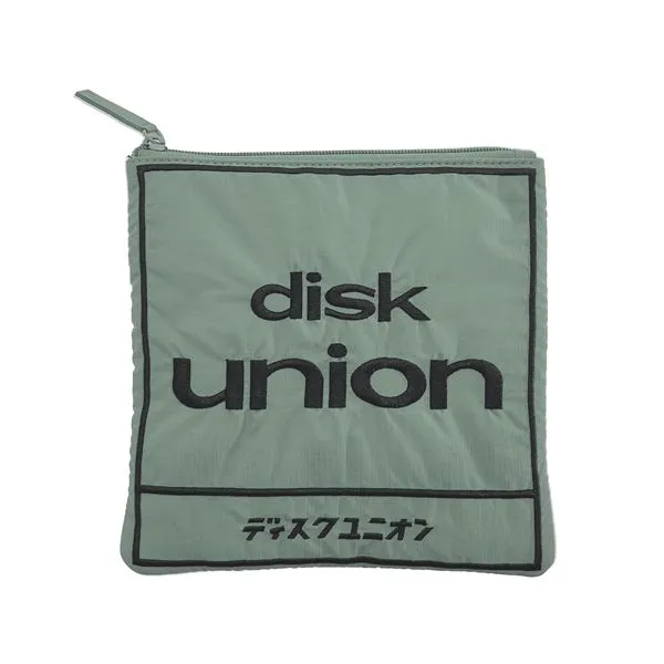 DISKUNION / ディスクユニオン / diskunion フラットCDポーチ (グリーン)