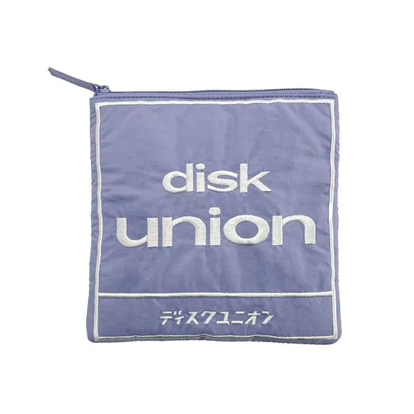 DISKUNION / ディスクユニオン / diskunion フラットCDポーチ (ブルー)