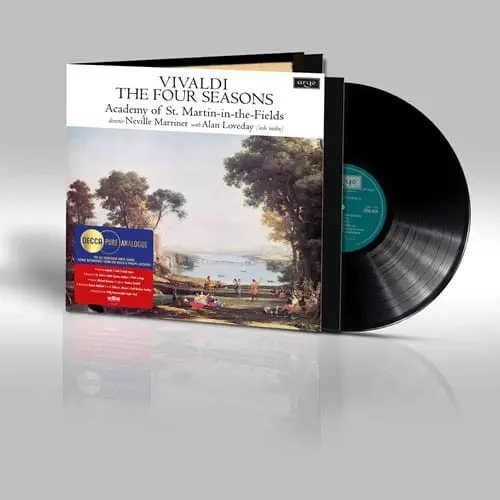 NEVILLE MARRINER / ネヴィル・マリナー / VIVALDI:THE FOUR SEASONS(LPレコード)