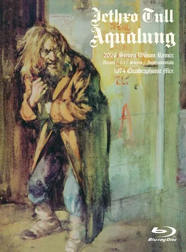 【予約】 JETHRO TULL 9月上旬入荷予定: 『AQUALUNG』・『WARCHILD』の2作品がSteven Wilsonによる最新リミックス音源を収録したBlu-ray Audio盤として登場!