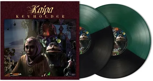 KAIPA / カイパ / KEYHOLDER: LIMITED SOLID MOSS GREEN + BLACK COLOR DOUBLE VINYL