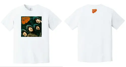 BEATLES / ビートルズ / RUBBER SOUL COVER S/S TEE WHITE L