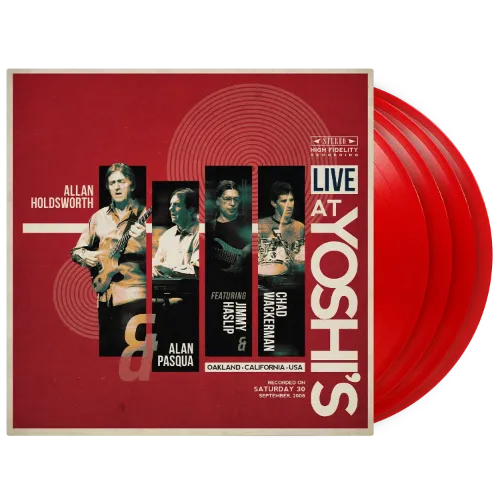 LIVE AT YOSHI'S: 1000 COPIES LIMITED TRANSLUCENT RED COLOR 4LP