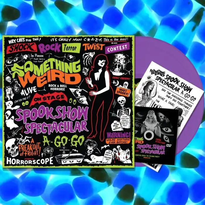V.A. (SOMETHING WEIRD) / SOMETHING WEIRD SPOOK SHOW SPECTACULAR A-GO-GO (COLOR LP+DVD)