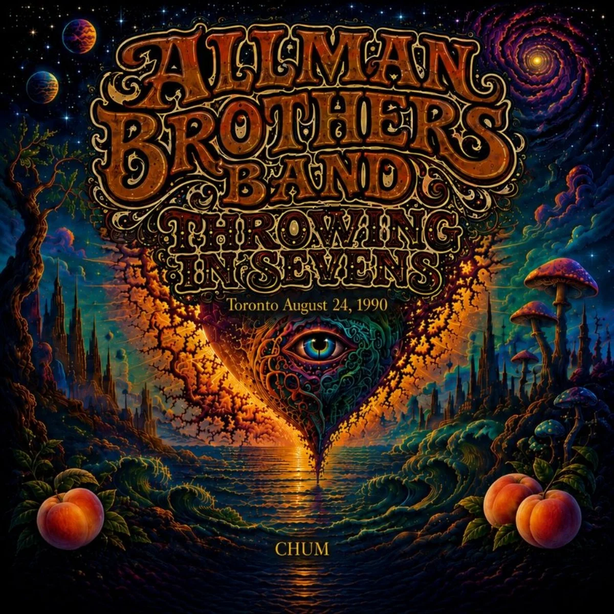 ALLMAN BROTHERS BAND / オールマン・ブラザーズ・バンド / THROWING IN SEVENS, TORONTO, AUG 24, 1990 (CD)
