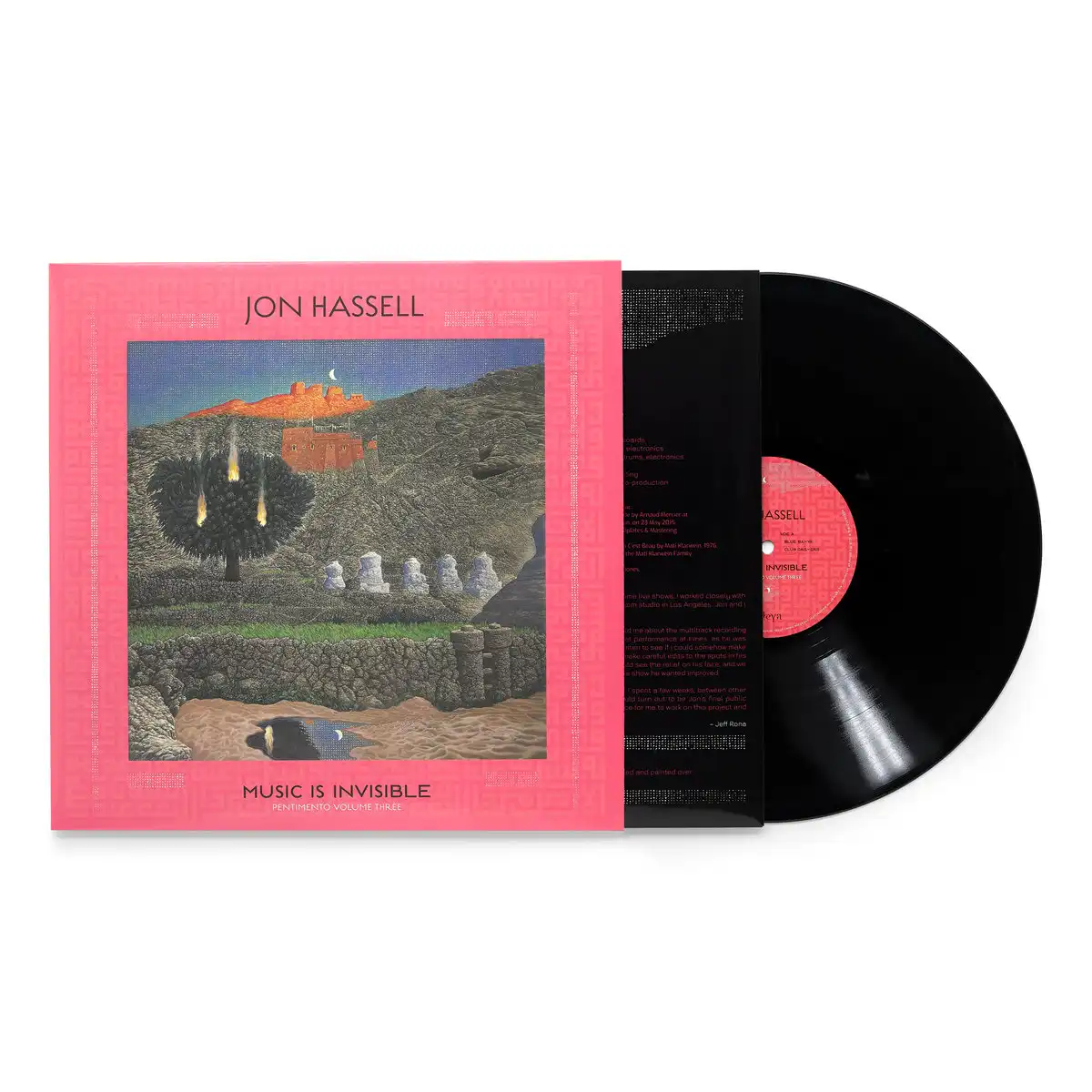 JON HASSELL / ジョン・ハッセル / MUSIC IS INVISIBLE (PENTIMENTO VOLUME THREE) [LP - 数量限定/日本語帯付き/解説書封入]