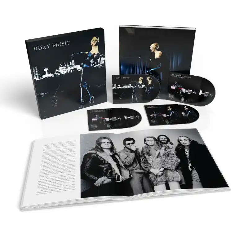ROXY MUSIC ロキシー・ミュージックの名盤2NDアルバム『フォー・ユア・プレジャー』の3CD+DVDデラックス・エディション! 2CD、2LPも!